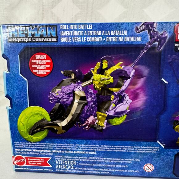 5 for $25|  He-Man and the Masters of the Universe Revelation Skeletorn Vehicle - Picture 4 of 8